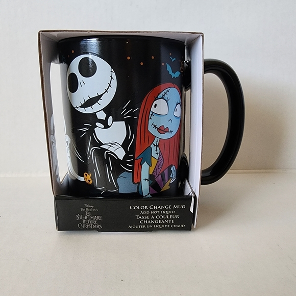 Zak Designs Disney Nightmare Before Christmas Color Change Jack & Sally … - Picture 2 of 6